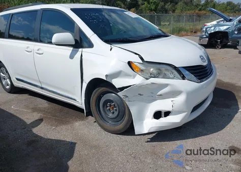 2013 Toyota Sienna Le V6 8 Passenger from USA, damaged, VIN 5TDKK3DC7DS350320
